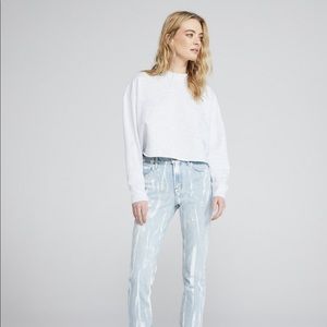 J Brand high rise crop cigarette jeans size 26